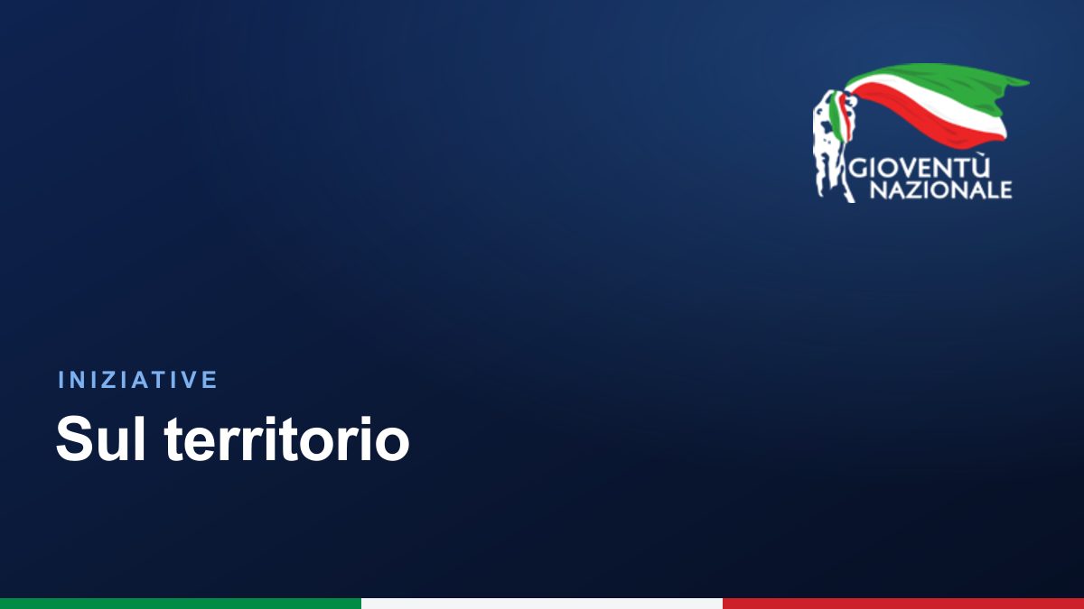 Iniziative sul territorio